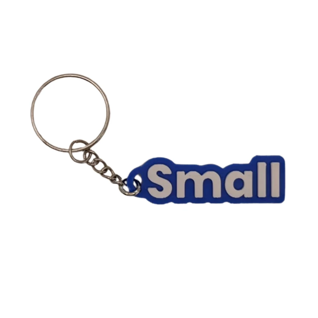 Personalised Keyring – Two Tone (Small)
